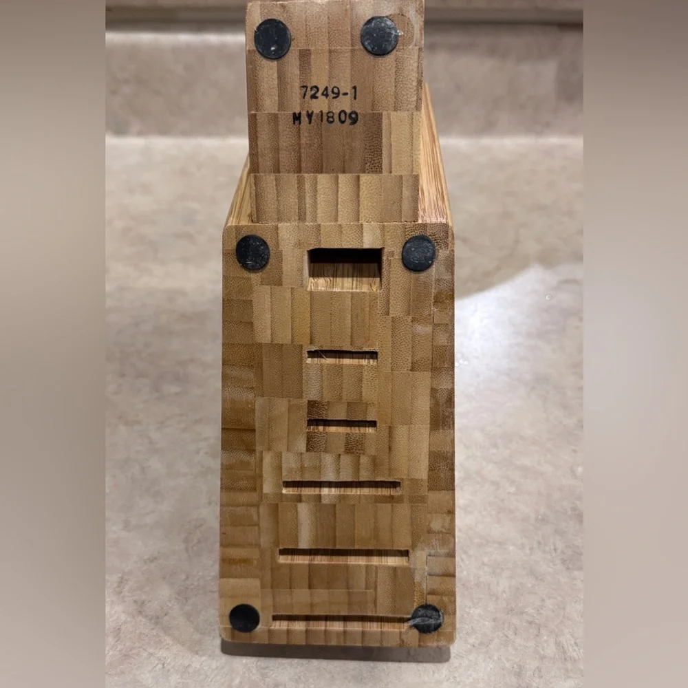 WÜSTHOF 6-Slot Wooden Knife Holder